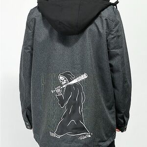 LURKING CLASS Workwear Grey 10K Snowboard Jacket brand new never worn